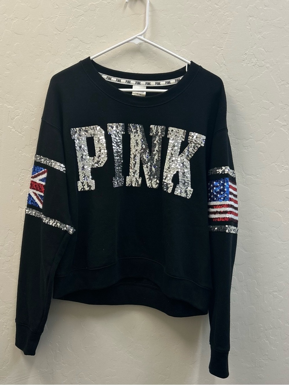 Victoria’s Secret Pink London Bling 2014 Fashion Show Limited Sweatshirt size M
